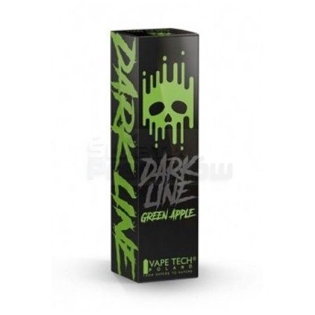 Longfill Dark Line 6ml w 60ml butelce o smaku Zielonego Jabłka - 26,38 zł - Polski (Polish)