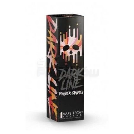 Longfill DARK LINE 6ml w 60ml butelce o smaku POWER CANDIES - 26,38 zł - Polski (Polish)