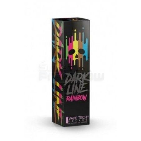 Longfill DARK LINE 6ml w 60ml butelce o smaku RAINBOW - 26,38 zł - Polski (Polish)