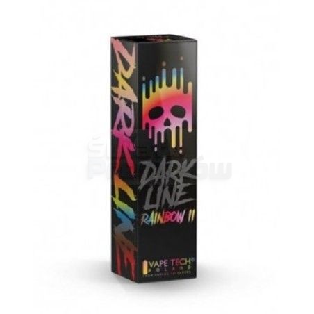Longfill DARK LINE 6ml w 60ml butelce o smaku RAINBOW II - 26,38 zł - Polski (Polish)