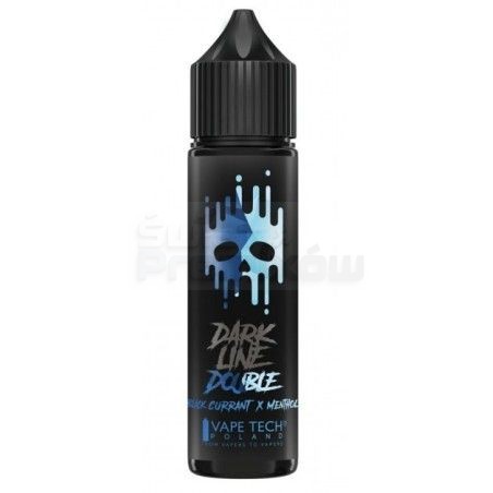 Longfill Dark Line Double 8ml w 60ml butelce o smaku czarnej porzeczki z mentolem - 32,05 zł - Polski (Polish)