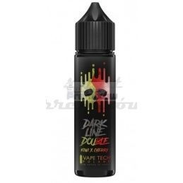Longfill Dark Line Double 8ml w 60ml butelce o smaku kiwi i wiśni - 32,05 zł - Polski (Polish)