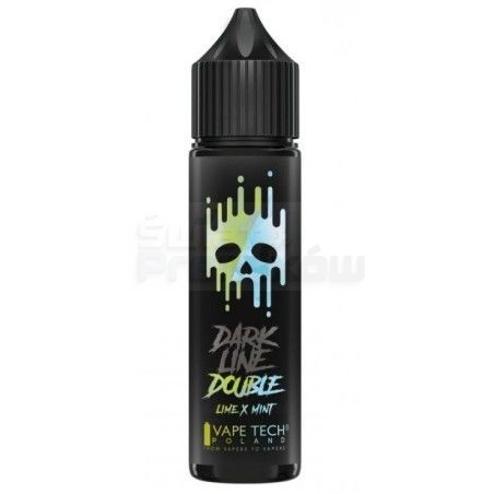 Longfill Dark Line Double 8ml w 60ml butelce o smaku limonki i mięty - 32,05 zł - Polski (Polish)