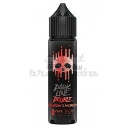 Longfill Dark Line Double 8ml w 60ml butelce o smaku truskawki i maliny - 32,05 zł - Polski (Polish)