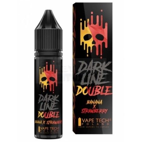 Premix Dark Line Double 5ml w 15ml butelce o smaku Banana Strawberry - 12,05 zł - Polski (Polish)