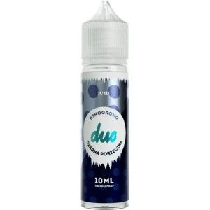 Longfill Duo ICED 10ml w 60ml butelce o smaku winogrona i czarnej porzeczki z kooladą - 34,10 zł - Polski (Polish)