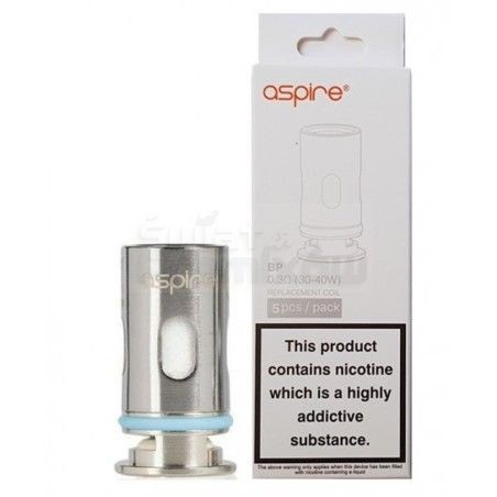 Grzałka Aspire BP - 0.3ohm - 5szt - Grzałka Aspire BP - 0.3ohm - 5szt -  - 70,35 zł - Grzałka Aspire BP 0.3ohm - kompatybil