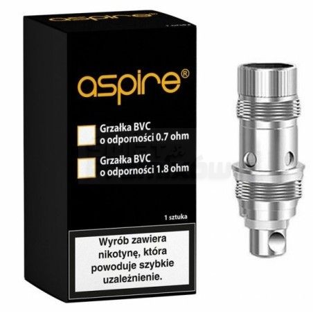 Grzałka Aspire Nautilus BVC - 1.6ohm - 5szt - Grzałka Aspire Nautilus BVC - 1.6ohm - 5szt -  - 61,18 zł - Grzałka Aspire Na