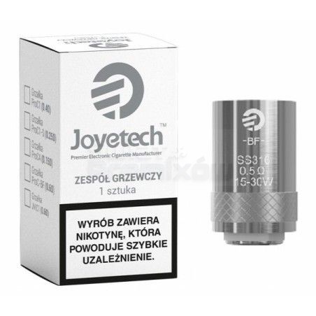 Grzałka Joyetech BF SS316 - 0.5ohm - 10szt - Grzałka Joyetech BF SS316 - 0.5ohm - 10szt -  - 90,74 zł - Grzałka Joyetech BF