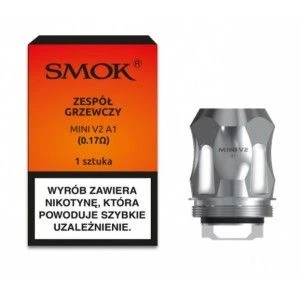 Grzałka Smok TFV Mini V2 A1 - 0.17ohm - 3szt - Grzałka Smok TFV Mini V2 A1 - 0.17ohm - 3szt -  - 50,97 zł - Grzałka Smok TF
