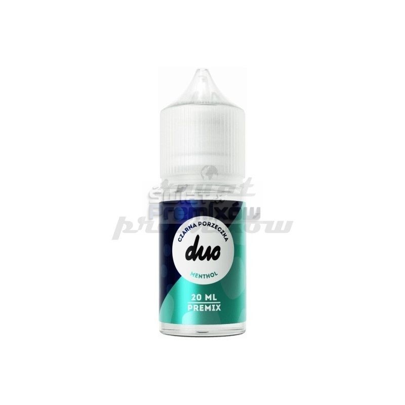 Premix Duo 20ml w 30ml butelce o smaku Czarna Porzeczka Menthol - 39,27 zł - Polski (Polish) Premix Duo 20ml w 30ml butelce o smaku Czarna Porzeczka Menthol - 39,27 zł - Polski (Polish)