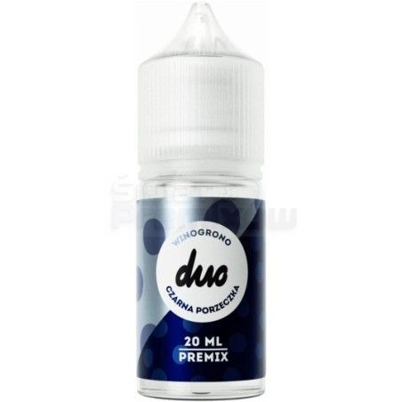 Premix Duo 20ml w 30ml butelce o smaku Winogrono Czarna Porzeczka - 39,27 zł - Polski (Polish)