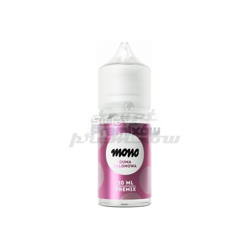 Premix Mono 20ml w 30ml butelce o smaku Gumy Balonowej - 34,96 zł - Polski (Polish) Premix Mono 20ml w 30ml butelce o smaku Gumy Balonowej - 34,96 zł - Polski (Polish)