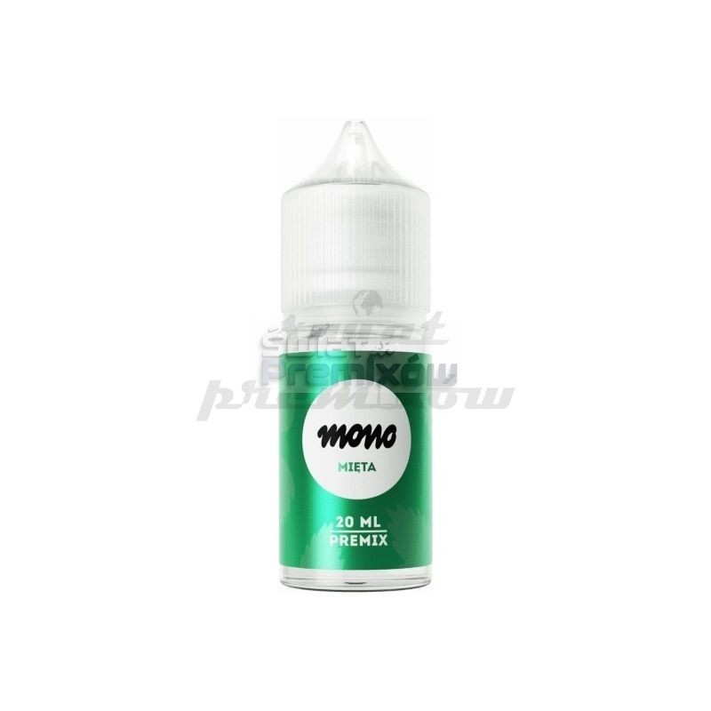Premix Shortfill Mono 20ml - Mint - 34,96 zł - English (English) Premix Shortfill Mono 20ml - Mint - 34,96 zł - English (English)