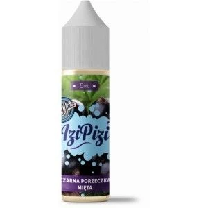 Premix IZI PIZI 5ml w 15ml butelce o smaku Czarna Porzeczka Mięta - 11,99 zł - Polski (Polish)