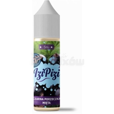 Premix IZI PIZI 5ml w 15ml butelce o smaku Czarna Porzeczka Mięta - 11,99 zł - Polski (Polish)