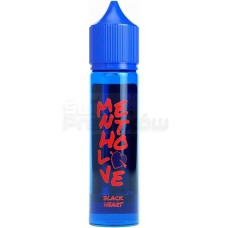 Longfill MenthoLOVE 12ml w 60ml butelce o smaku Black Heart - 39,90 zł - Polski (Polish)
