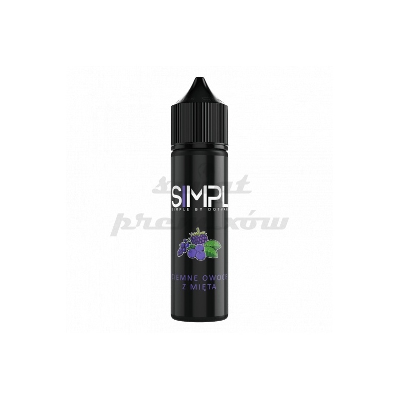 Premix Longfill SIMPL 6ml - Ciemne Owoce z Miętą -  -  - 18,70 zł - 
