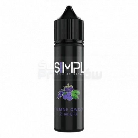 Premix Longfill SIMPL 6ml - Ciemne Owoce z Miętą - Premix Longfill SIMPL 6ml - Ciemne Owoce z Miętą -  - 22,00 zł - Longfill SIM