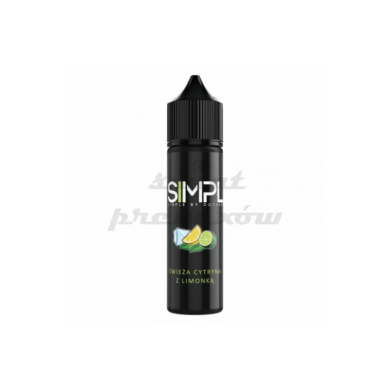 Premix Longfill SIMPL 6ml - Świeża Cytryna z Limonką -  -  - 18,70 zł - 