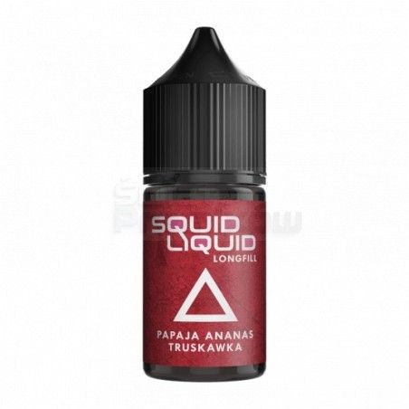 Premix Squid Liquid 10ml w 60ml butelce o smaku Papaja Ananas Truskawka - 21,74 zł - Polski (Polish)