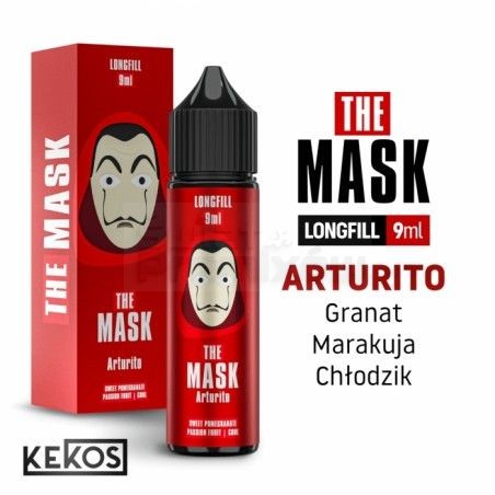 Longfill The Mask 9ml w 60ml butelce o smaku Arturito - 30,89 zł - Polski (Polish)