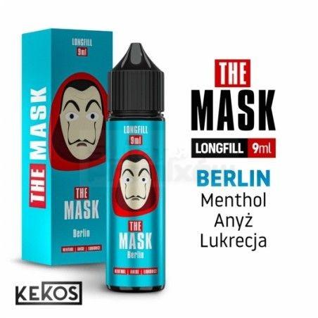 Longfill The Mask 9ml w 60ml butelce o smaku Berlin - 30,89 zł - Polski (Polish)