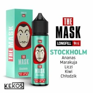 Longfill The Mask 9ml w 60ml butelce o smaku Stockholm - 30,89 zł - Polski (Polish)