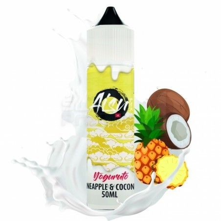 grafika Liquid Aisu Salts 10ml - Yogurt Pineapple & Coco 20mg - Orzeźwiająca eksplozja smaków!