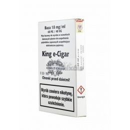 Baza shot nikotynowy King e-Cigar 60ml 60/40 - 18mg - 64,99 zł - Polski (Polish)