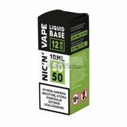 Baza NIC'N'VAPE 10ml 50/50 - 12mg - 14,99 zł - Polski (Polish)