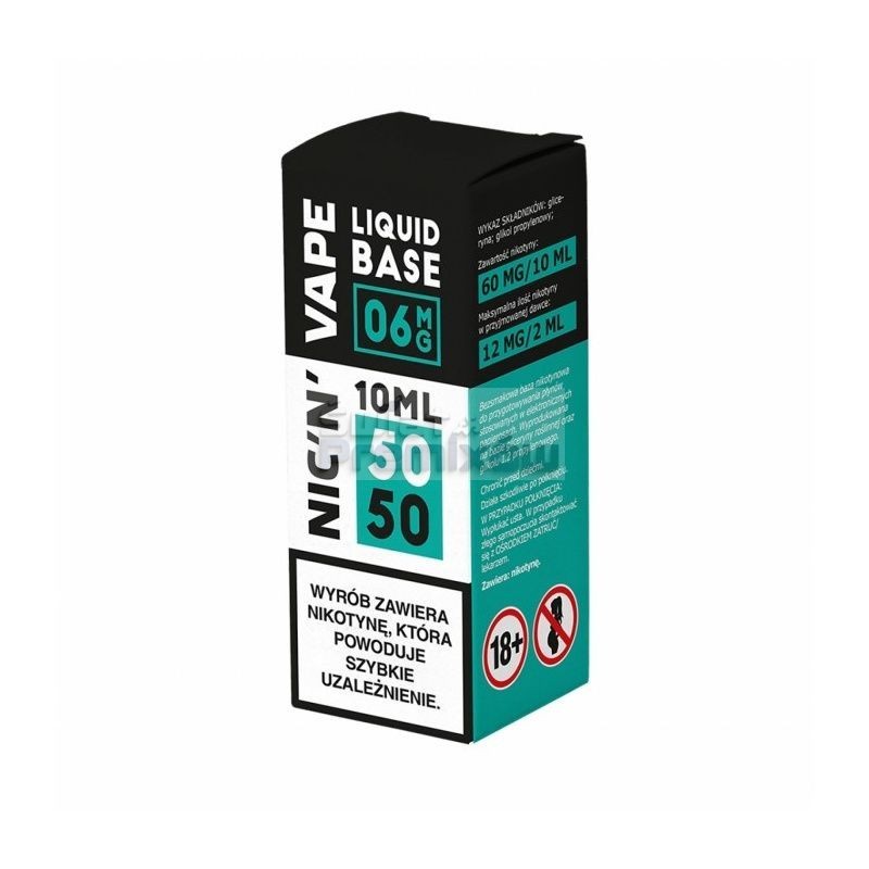 Baza NIC'N'VAPE 10ml 50/50 - 6mg - - - 11,99 zł - Baza NIC'N'VAPE 10ml 50/50 - 6mg - - - 11,99 zł -
