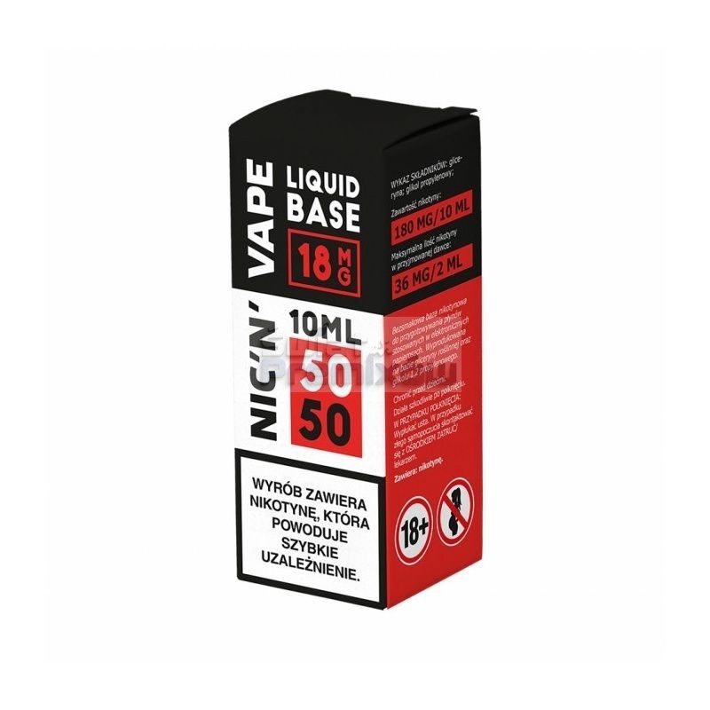 Baza NIC'N'VAPE 10ml 50/50 - 18mg - - - 11,99 zł - Baza NIC'N'VAPE 10ml 50/50 - 18mg - - - 11,99 zł -