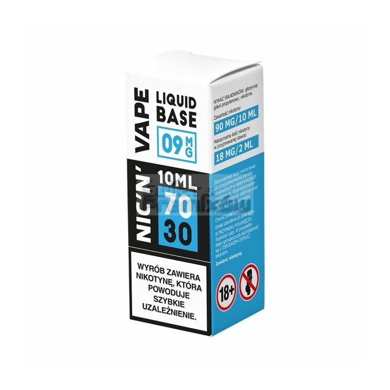 Baza NIC'N'VAPE 10ml 70/30 - 9mg - - - 11,99 zł - Baza NIC'N'VAPE 10ml 70/30 - 9mg - - - 11,99 zł -