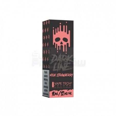 Liquid Dark Line 10ml - Milk Strawberry -  -  - 17,99 zł - 