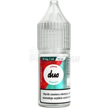 Liquid DUO 10ml o smaku Jabłko Menthol - 21,79 zł - Polski (Polish)