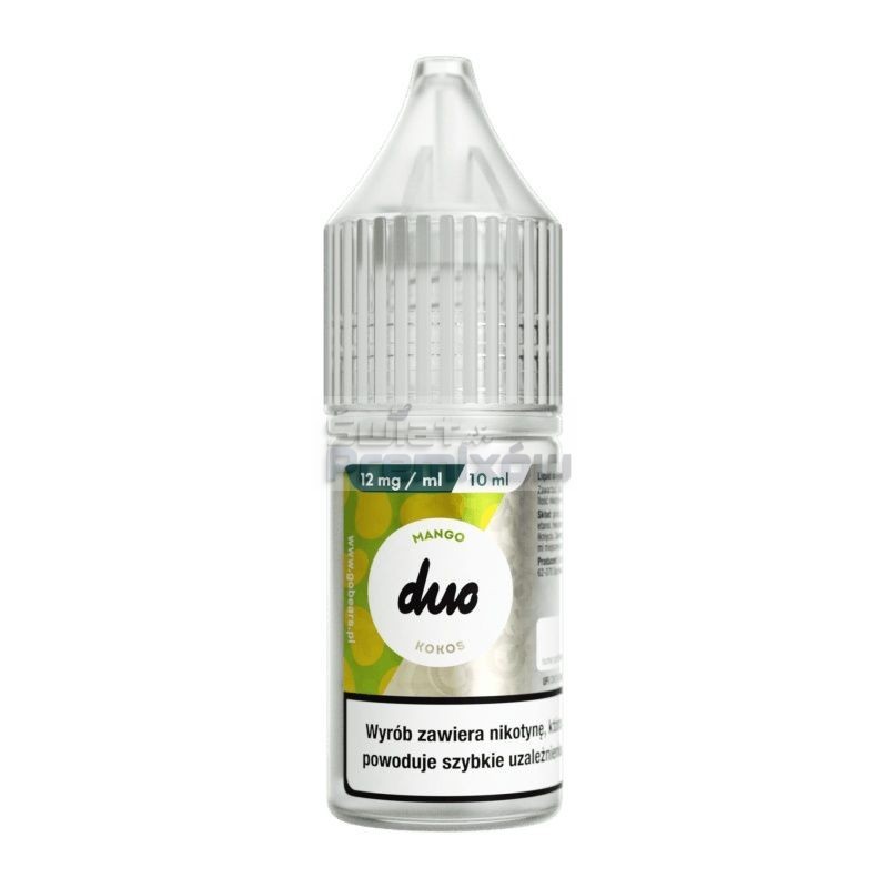 Liquid DUO 10ml o smaku Mango Kokos - 21,79 zł - Polski (Polish) Liquid DUO 10ml o smaku Mango Kokos - 21,79 zł - Polski (Polish)