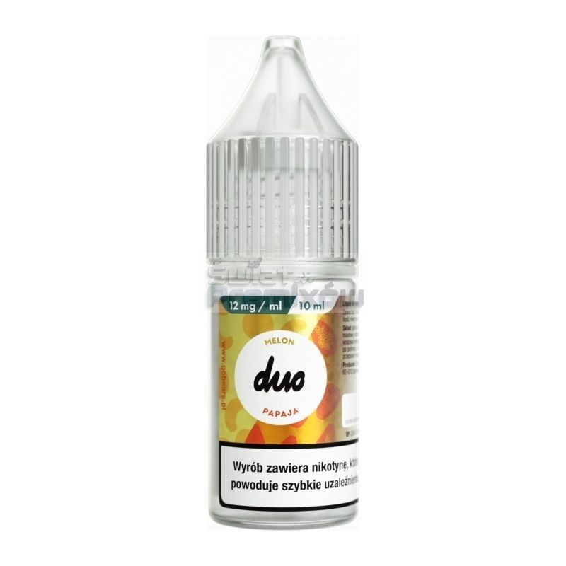 Liquid DUO 10ml o smaku Melon Papaja - 21,79 zł - Polski (Polish) Liquid DUO 10ml o smaku Melon Papaja - 21,79 zł - Polski (Polish)