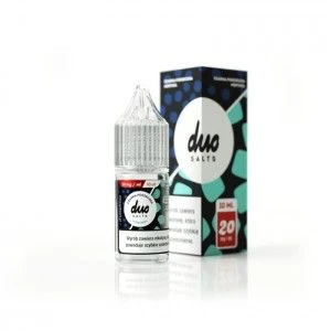 Liquid DUO Salt 10ml o mocy 20 mg soli nikotynowej w smaku Czarna Porzeczka Menthol - 18,90 zł - Polski (Polish)