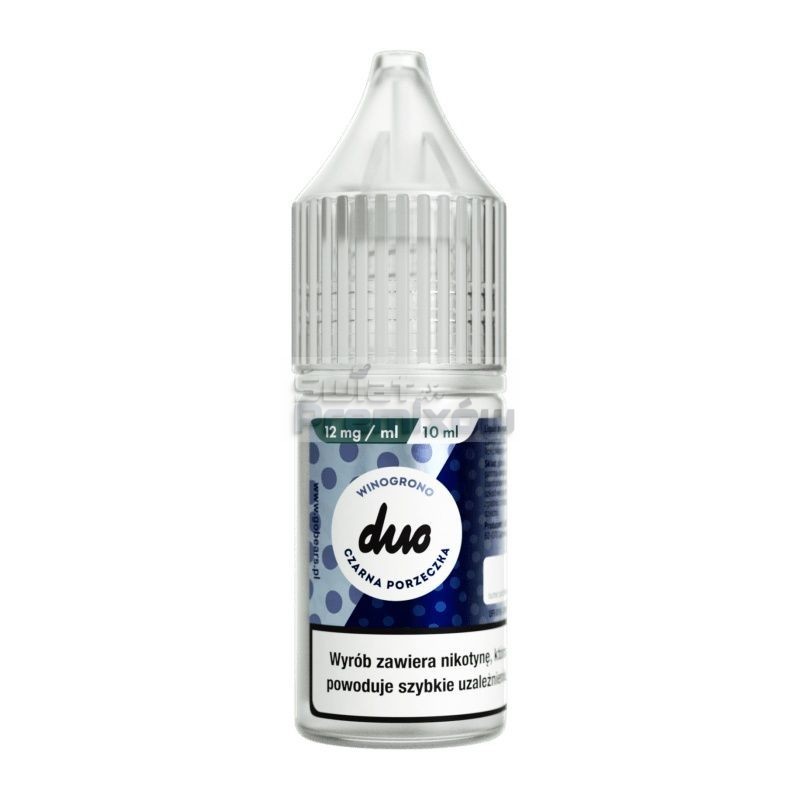 Liquid DUO 10ml o smaku Winogrono Czarna Porzeczka - 21,79 zł - Polski (Polish) Liquid DUO 10ml o smaku Winogrono Czarna Porzeczka - 21,79 zł - Polski (Polish)