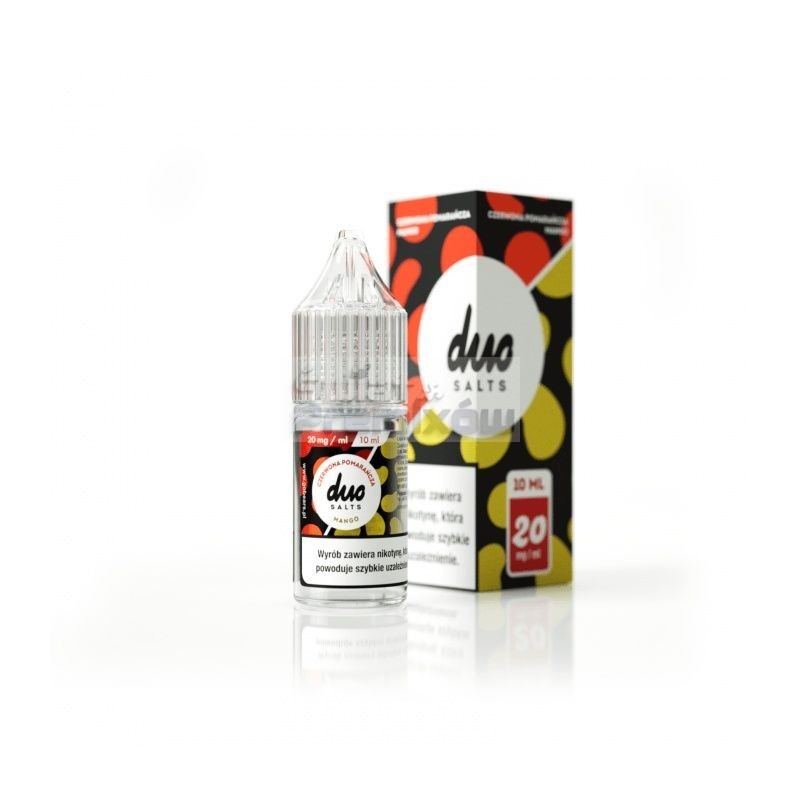 Liquid DUO Salt 10ml - Red Orange Mango - 18,90 zł - English (English) Liquid DUO Salt 10ml - Red Orange Mango - 18,90 zł - English (English)