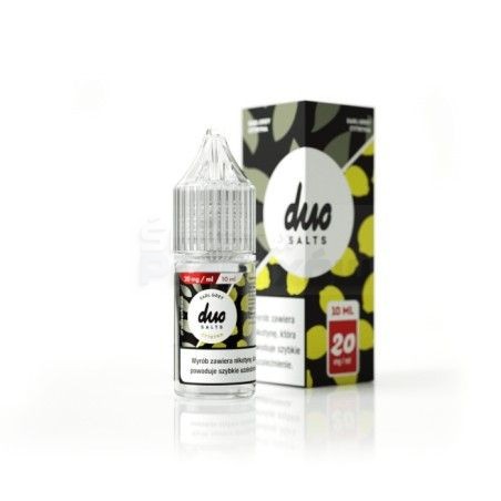 Liquid DUO Salt 10ml o mocy 20 mg soli nikotynowej w smaku Earl Grey Cytryna - 18,90 zł - Polski (Polish)