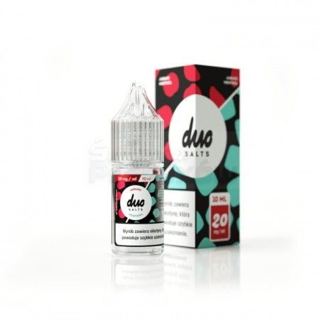 Liquid DUO Salt 10ml o mocy 20 mg soli nikotynowej w smaku Jabłko Menthol - 18,90 zł - Polski (Polish)