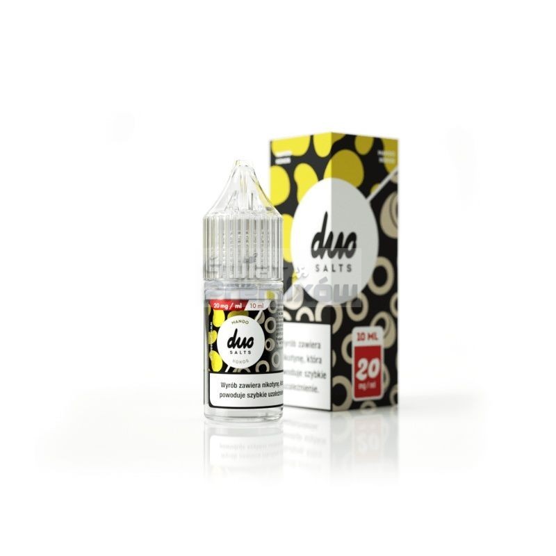 Liquid DUO Salt 10ml - Mango Coconut - 18,90 zł - English (English) Liquid DUO Salt 10ml - Mango Coconut - 18,90 zł - English (English)