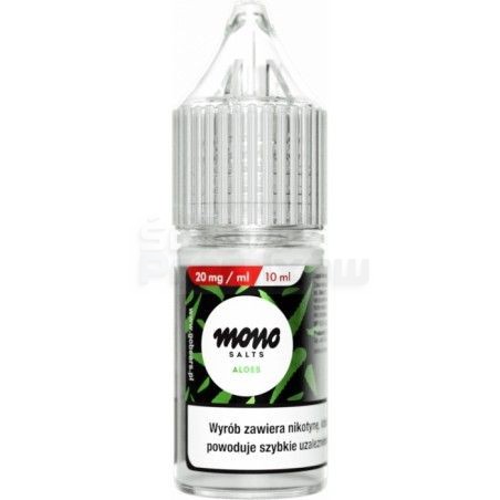 Liquid MONO Salt 10ml o mocy 20 mg soli nikotynowej w smaku Aloes - 17,90 zł - Polski (Polish)