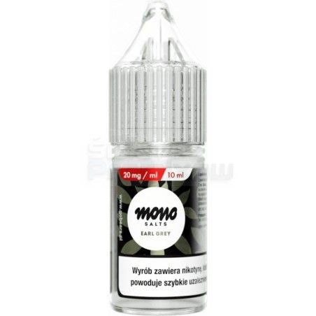 Liquid MONO Salt 10ml o mocy 20 mg soli nikotynowej w smaku Earl Grey - 17,90 zł - Polski (Polish)