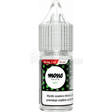 Liquid MONO Salt 10ml o mocy 20 mg soli nikotynowej w smaku Kiwi - 17,90 zł - Polski (Polish)