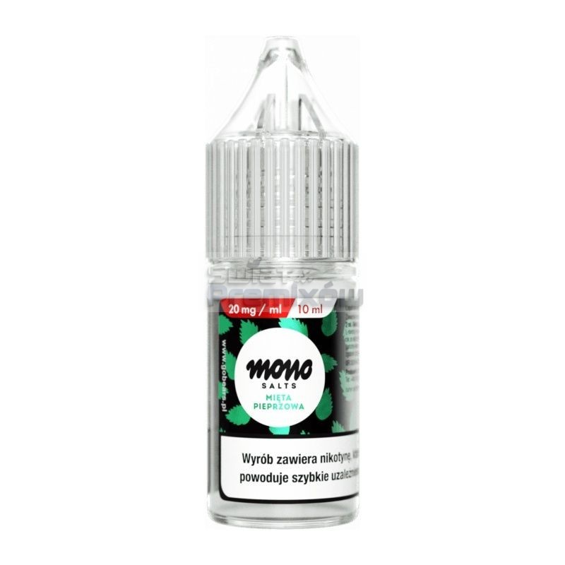 Liquid MONO Salt 10ml - Peppermint 20mg - 17,90 zł - English (English) Liquid MONO Salt 10ml - Peppermint 20mg - 17,90 zł - English (English)