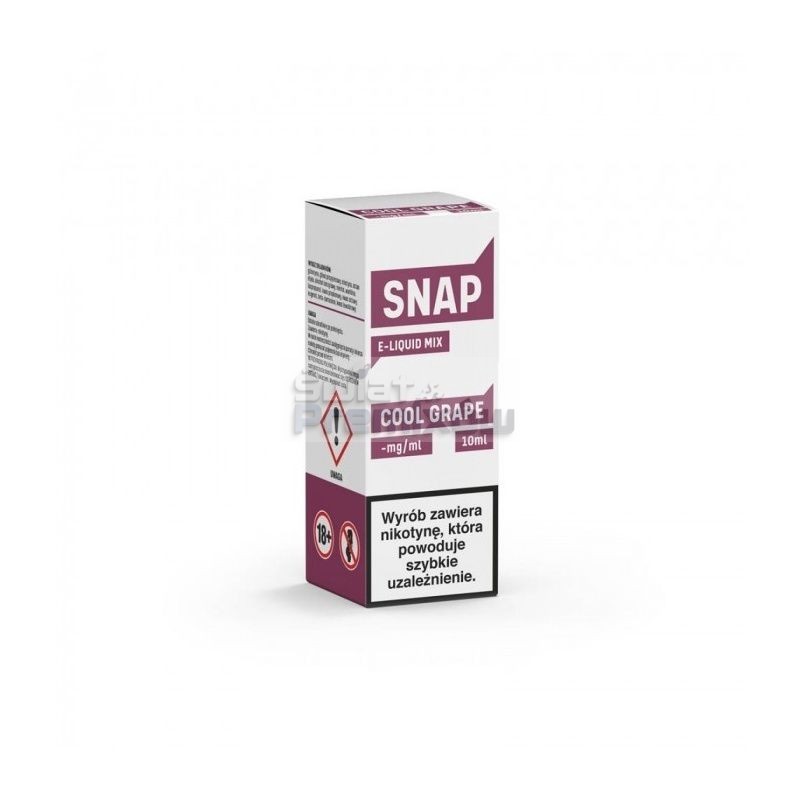 Liquid SNAP 10ml o smaku Cool Grape - 20,30 zł - Polski (Polish) Liquid SNAP 10ml o smaku Cool Grape - 20,30 zł - Polski (Polish)