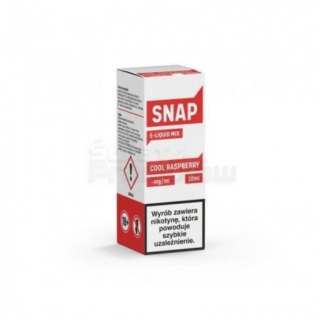 Liquid SNAP 10ml o smaku Cool Raspberry - 20,30 zł - Polski (Polish)